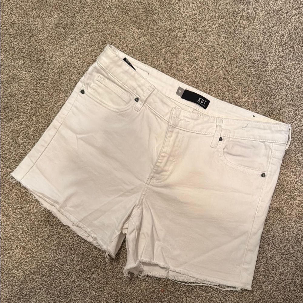 Kut from the Kloth Women's White Shorts